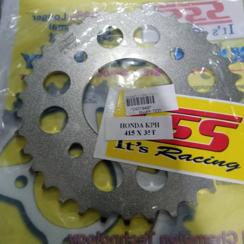 gir gear belakang sss KPH, kharisma, supra x 125, supra fit new tebal 415-32T-34T-35T-36T-37T-38T-39