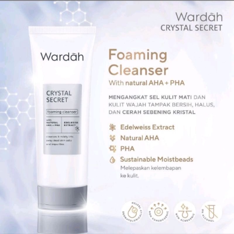 Wardah Cleansing Secret Foaming