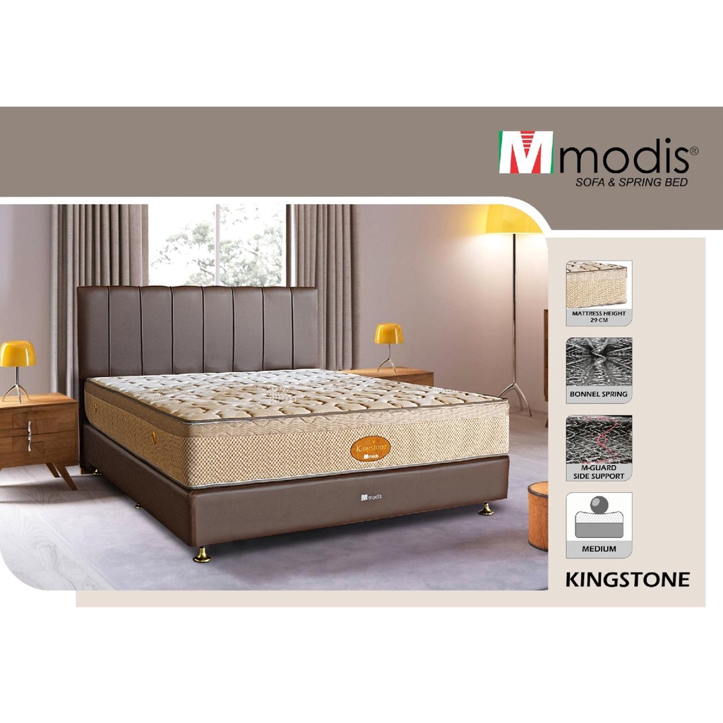 MODIS Springbed KINGSTONE Bergaransi 15 thn - Berlaku COD - Medan