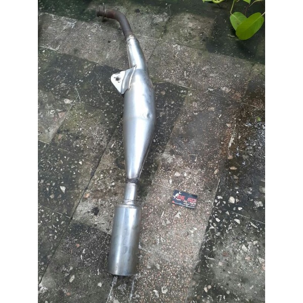 Knalpot original copotan Fizr Fiz r F1Z R asli crom sudah bobokan