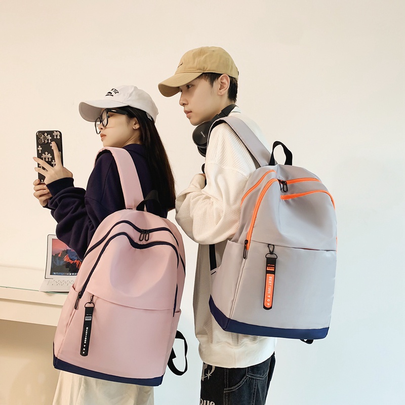 Mainland Ransel Unisex Ala Korean Fashion Kekinian Daily Backpack Outdoor TR307