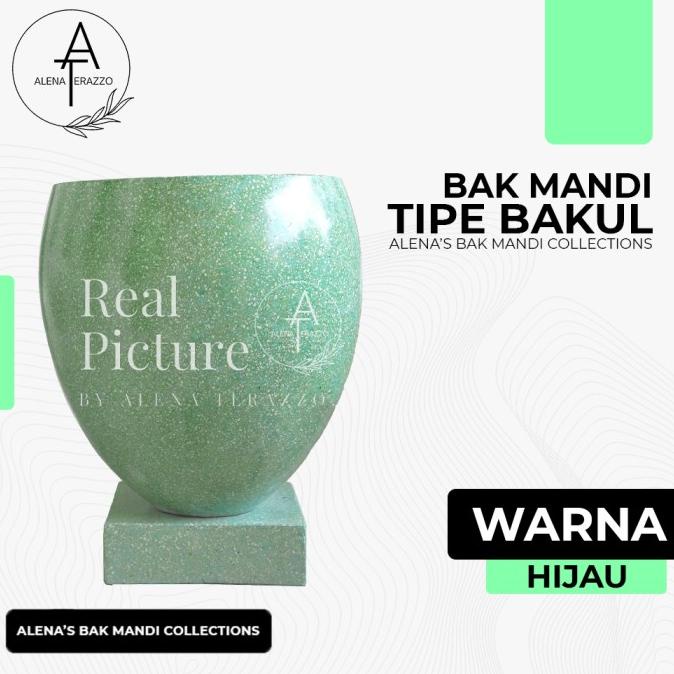 BAK KAMAR MANDI GENTONG AIR KERAMIK MINIMALIS UNIK TIPE BAKUL