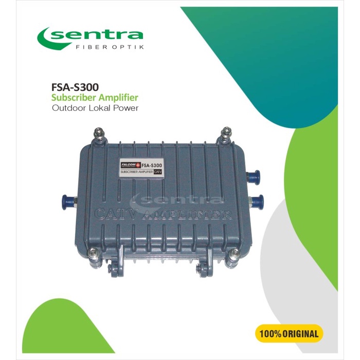 Falcom Booster CATV Distribution Amplifier FSA S300 Original