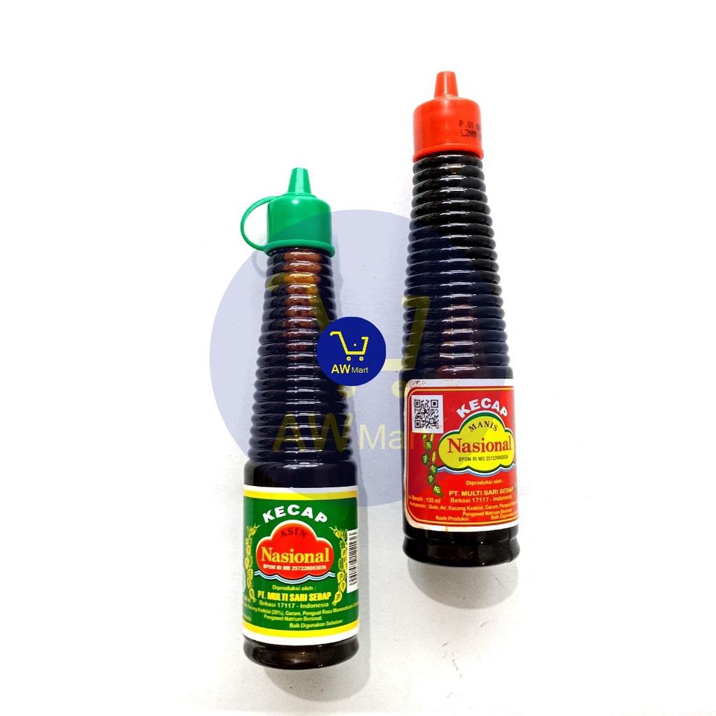 KECAP ASIN, MANIS NASIONAL 140ML - KECAP ASIN, KECAP MANIS, KECAP NASIONAL 140ML