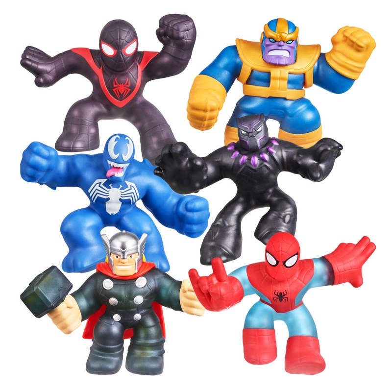 Mainan Figur Goo Jit Zu Marvel Hero Pack