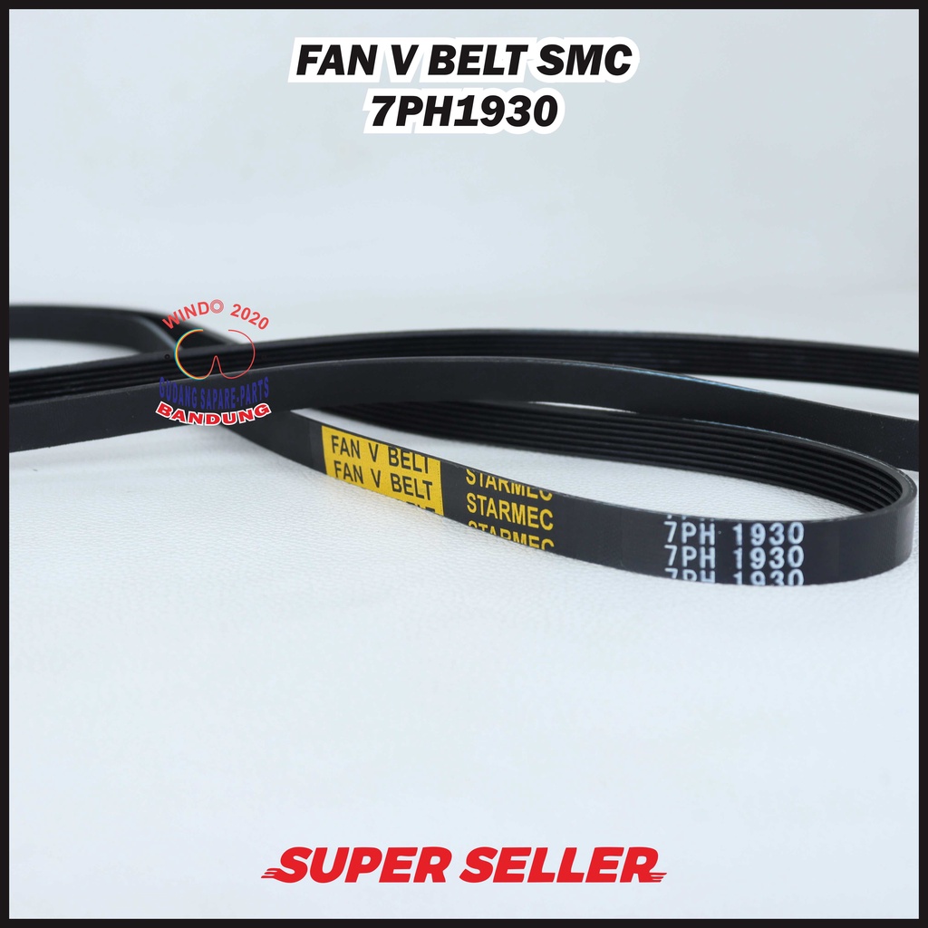 FAN V BELT 7PH 1930 | VAN BELT | VANBELT | V-BELT | TALI BET MESIN CUCI DRYER