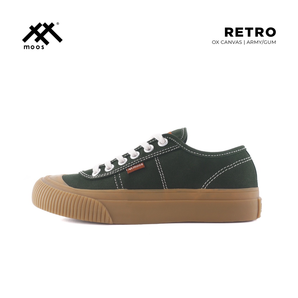 Moos Footwear Ox Retro Army/Gum