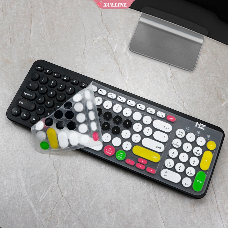 Film Pelindung keyboard Logitech K780 Lord AK325i Bahan Silikon ultra Tipis Tahan Air Dan Debu