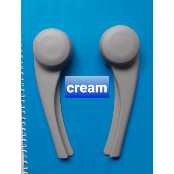handle setelan jok mobil avanza/xenia/sigra/ayla/calya/agya warna cream