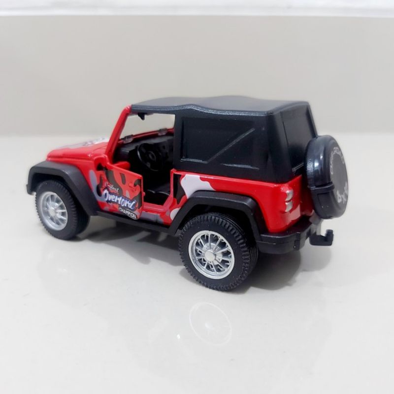 Diecast Mobil Jeep Alloy - Miniatur Mobilan Car Koleksi Die Cast Anak