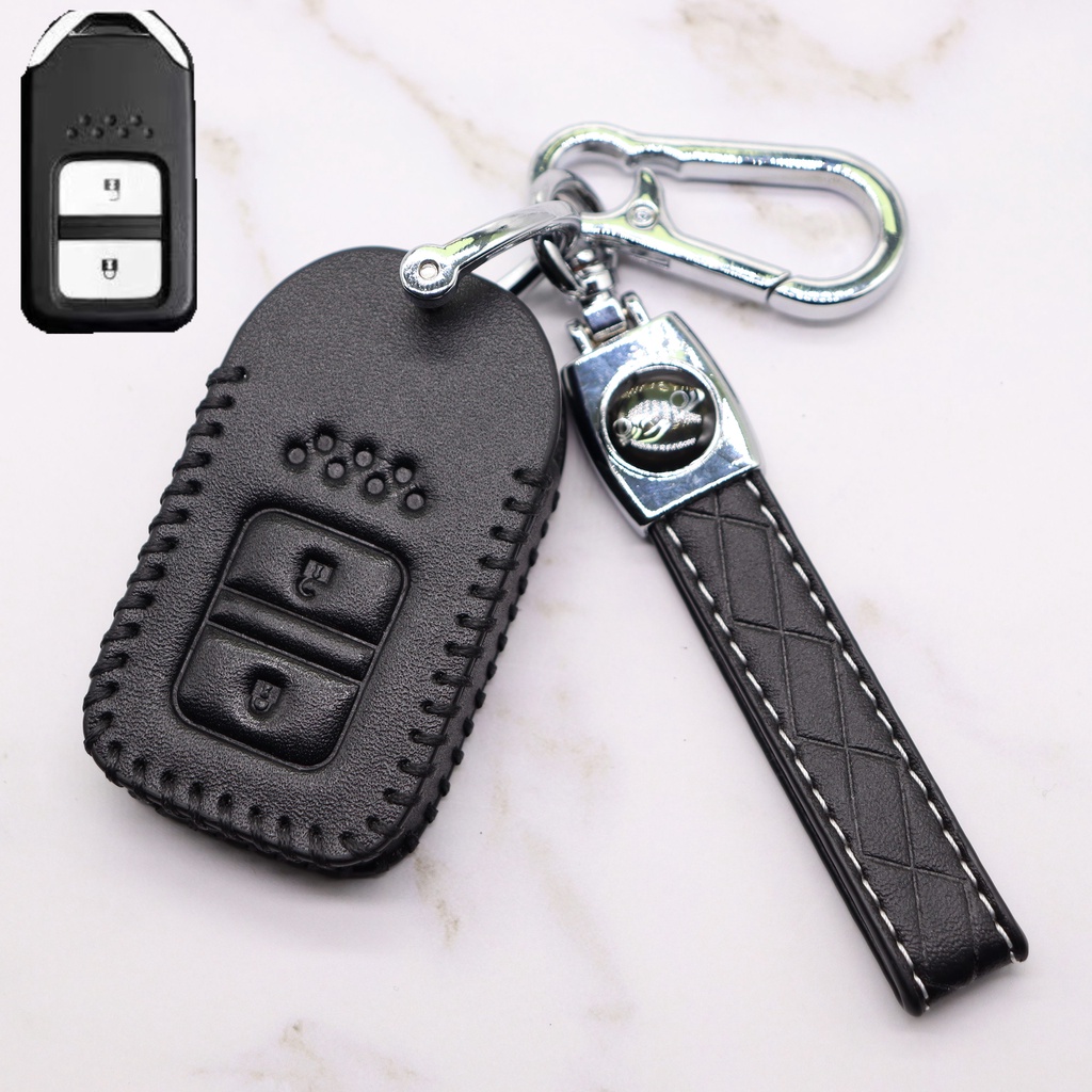 Case Kunci Mobil Bahan Kulit Untuk Honda City HRV BRV JAZZ CRV ACCORD CIVIC