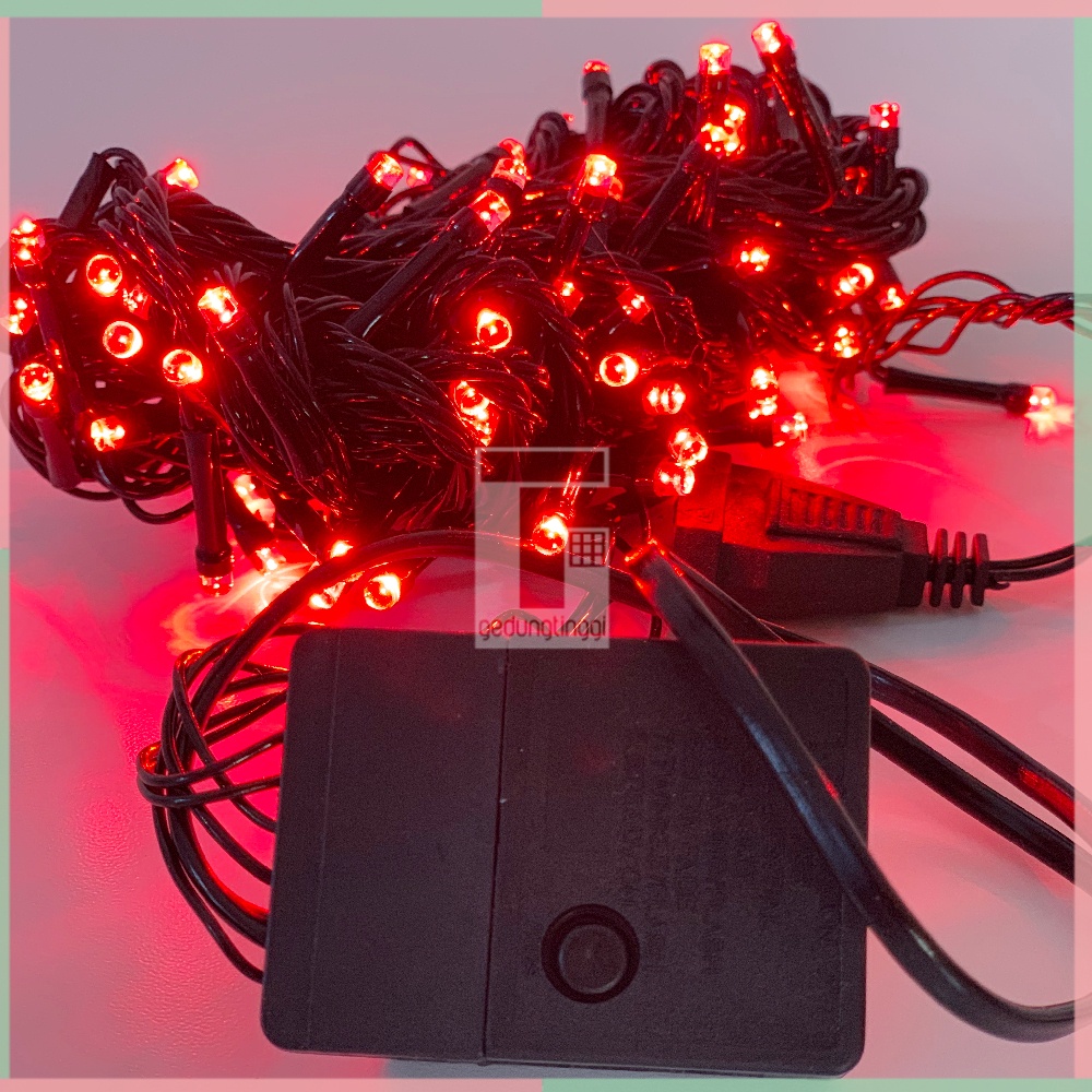 Lampu Hias Merah Pohon Natal Imlek Sincia Meihwa 100 Led Tumblr Musik Tirai Dekorasi Hiasan Aksesoris Gantung Santa Gereja Warna Warni Kelap Kelip Selang Kawat Bulat Merry Christmas Light Ball Bag Decor Decoration 2 3 5 10 20 50 Meter 100lampu Waterproof