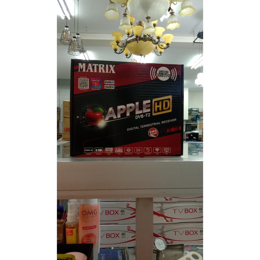 STB MATRIX SET TOP BOX MURAH ~ RECEIVER DVB-T2 APPLE MERAH
