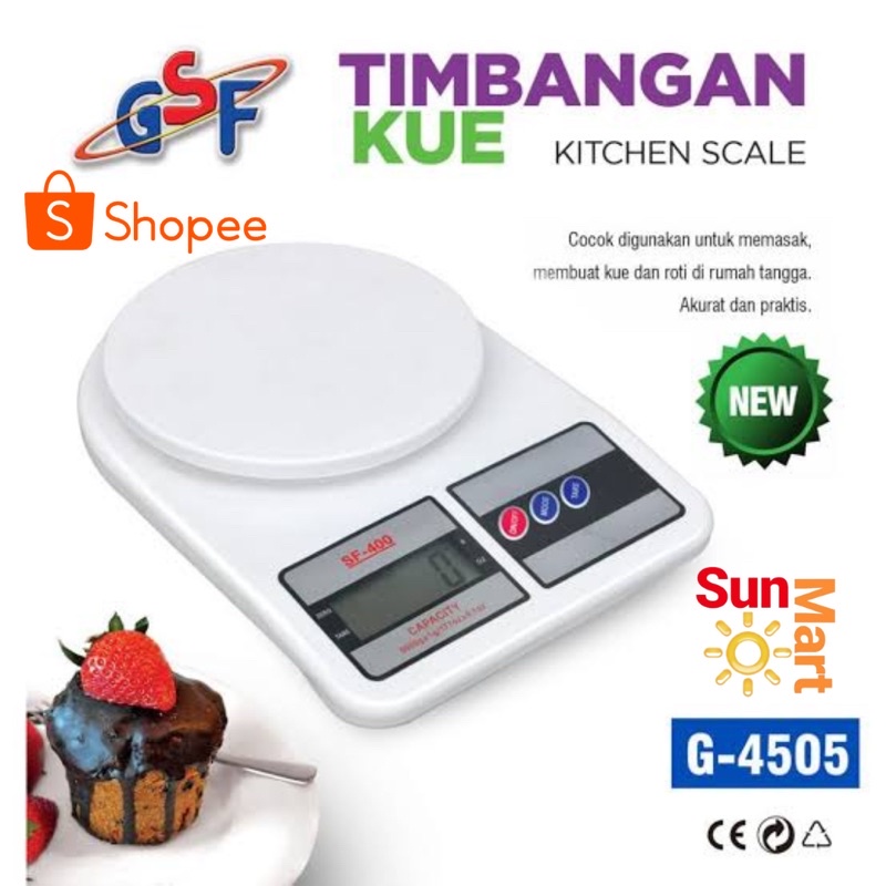 JAMINAN TERMURAH!! Timbangan Kue GSF 4505 / Timbangan Digital Makanan 5kg