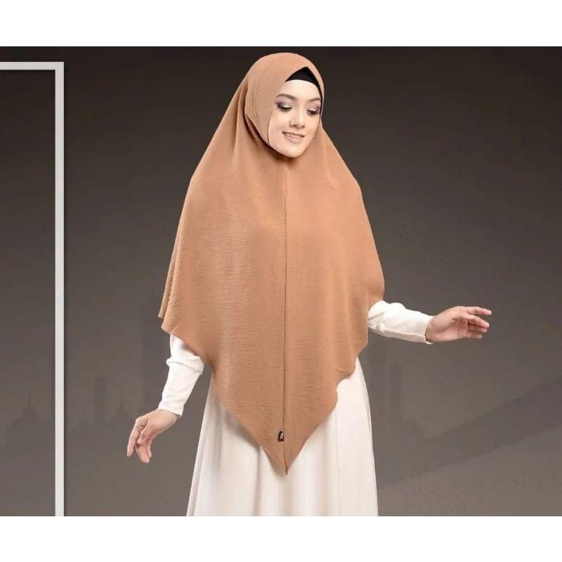 KHIMAR LV CRINKLE AIRFLOW/HIJAB CRINKLE/BERGO INSTAN AIRFLOW PREMIUM/ORI AZOOLA