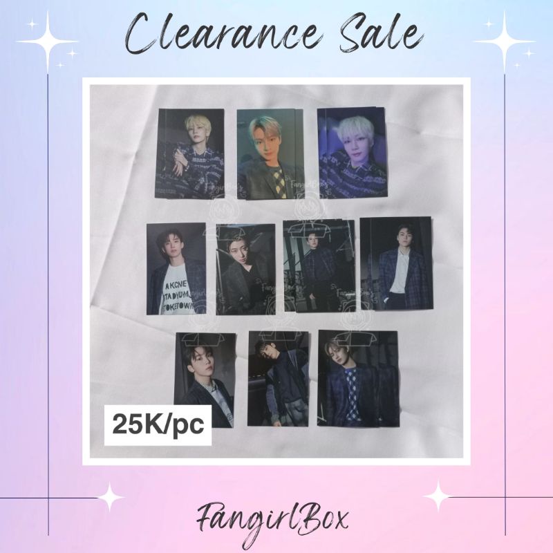CLEARANCE SALE SEVENTEEN - SHARING LITTLE WISHES PAJAMA BOTTOM, CARDIGAN PHOTOCARD JEONGHAN JUN DK W
