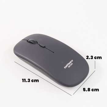 Taffware Mouse Bluetooth 5.2 &amp; Wireless 2.4G Rechargeable - M8120G