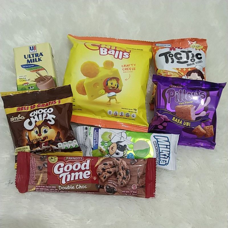 Bingkisan Snack Ulang Tahun Anak// Hampers Ulang Tahun Anak