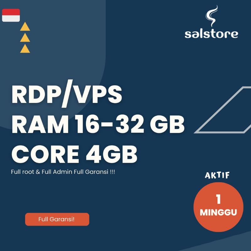 RDP/VPS MINGGUAN SUPPORT EMULATOR