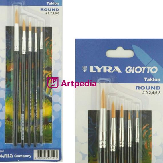 

LYRA ART BRUSH SET ROUND / KUAS BULAT SET