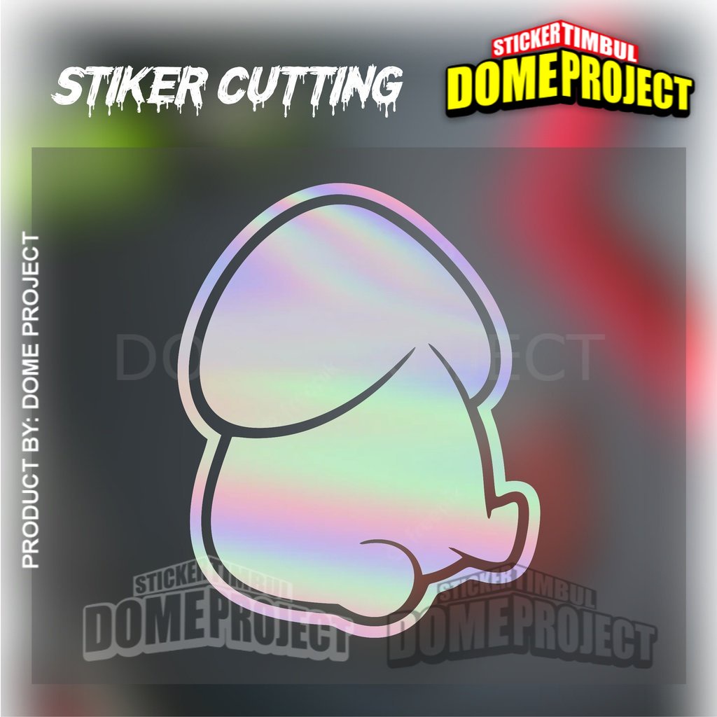 STIKER CUTTING RUDAL CHIBI PREMIUM GRADE 4 VARIAN WARNA