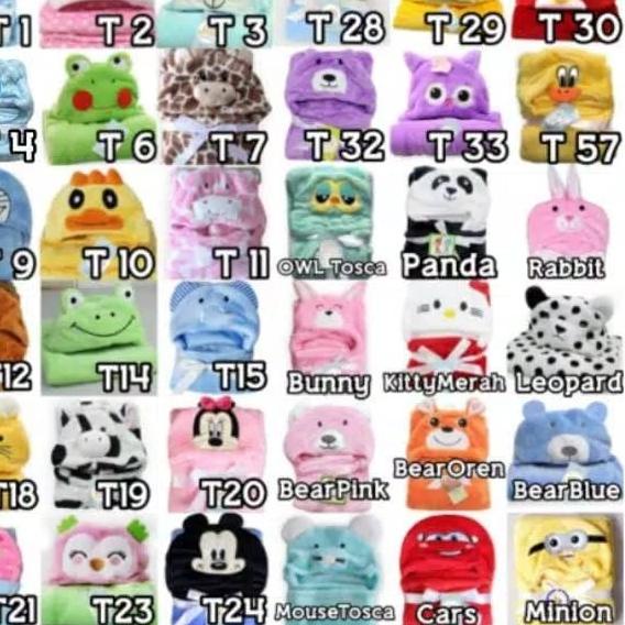 Selimut bayi Topi Carters / Selimut bayi murah / Selimut bayi lembut