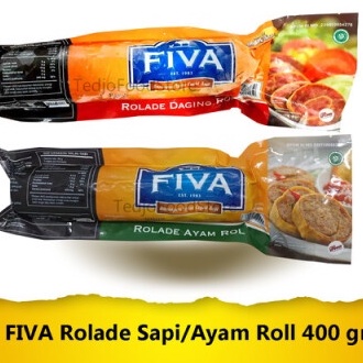 

Rolade Roll Fiva 20cm (Ayam/Sapi)