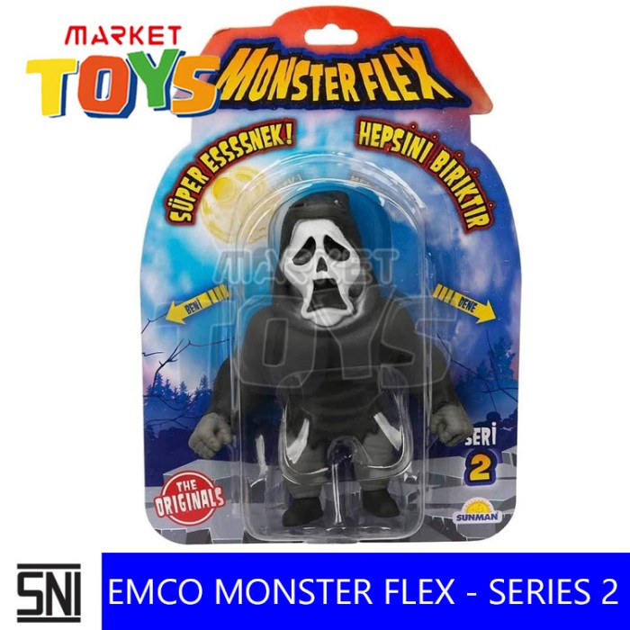 EMCO Monster Flex Series 2 Mainan Anak elastis Vampire Skull Pirate