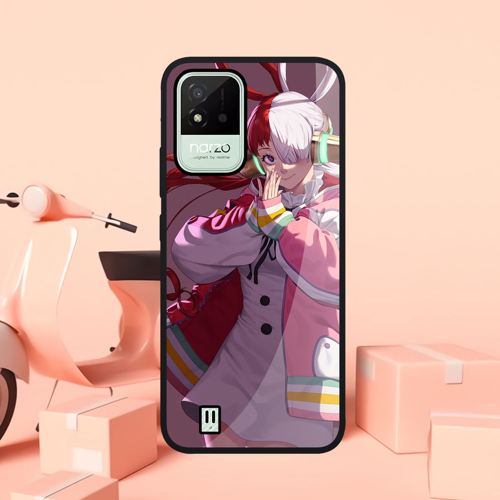 [MP38] Case Kilau Glossy Realme Narzo 50i | Casing Narzo 50i | Pelindung Hp Smartphone Uta One Piece