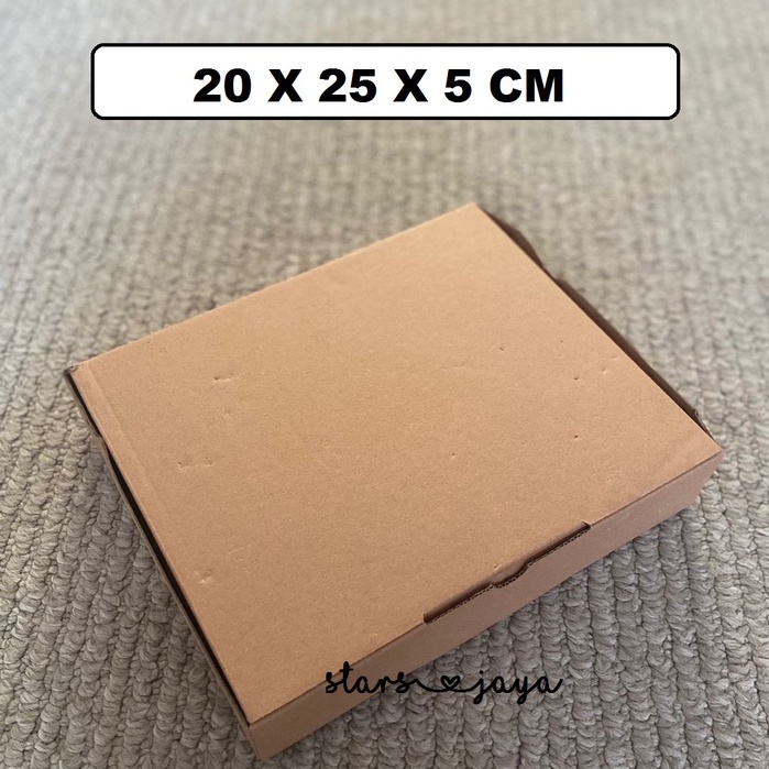 

Box Die Cut Polos 25 x 20 x 5 cm, Box Corrgated , Kotak Packaging, Kardus, Box E FLUTE