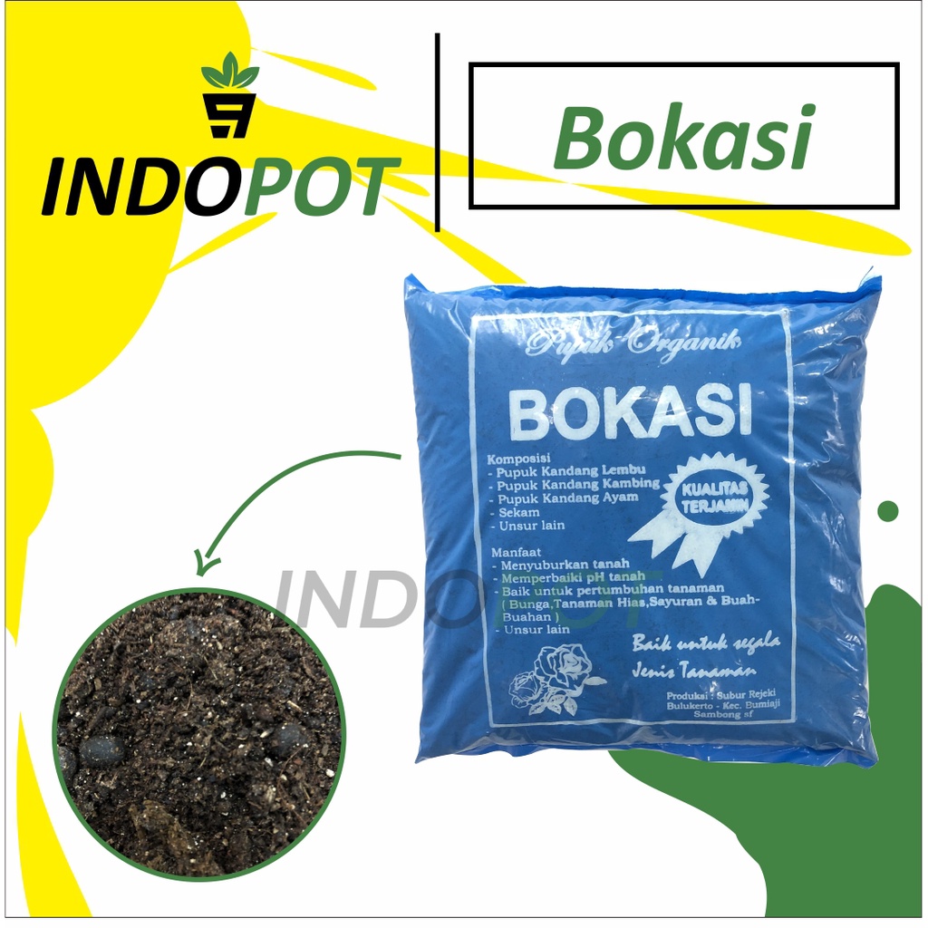 Media Tanam Siap Pakai Bokasi Berat 3,5Kg Media Tanam Siap Pakai