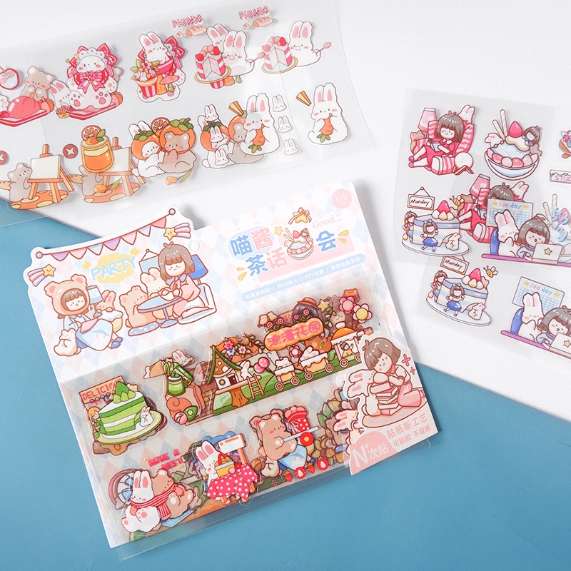 

Mumu Tea Party Diary Deco Stickers