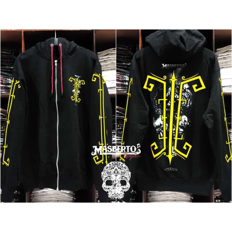 Sweater Zipper Masberto Anti Badai