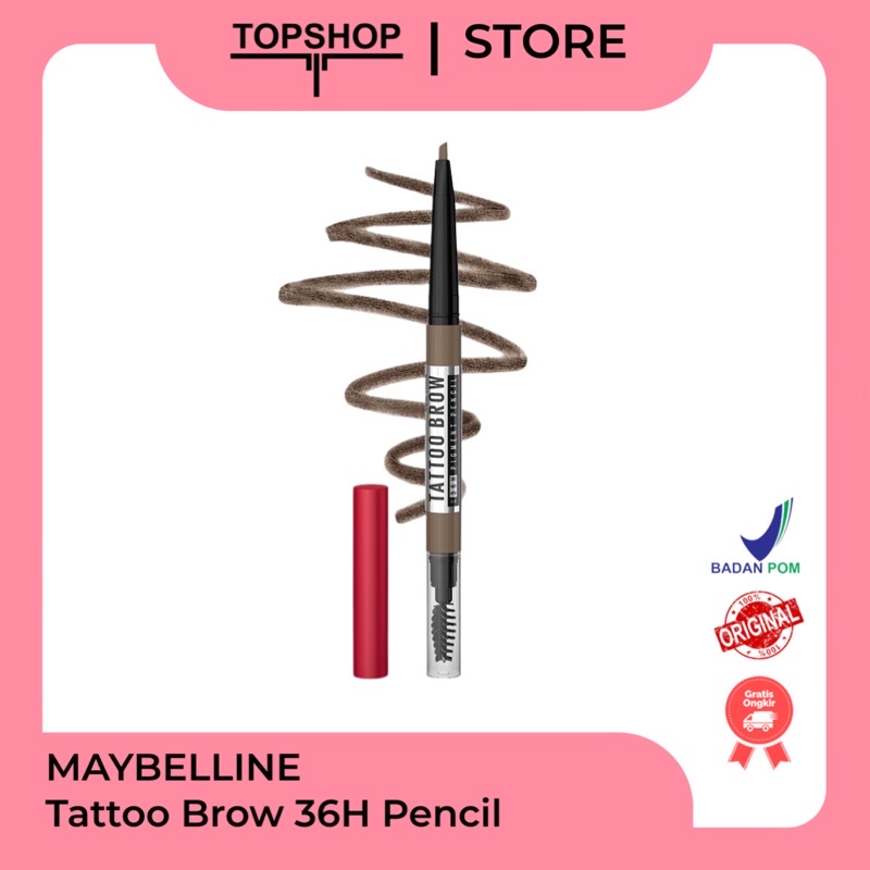 MAYBELLINE TATTOO BROW 36H PIGMENT PENCIL