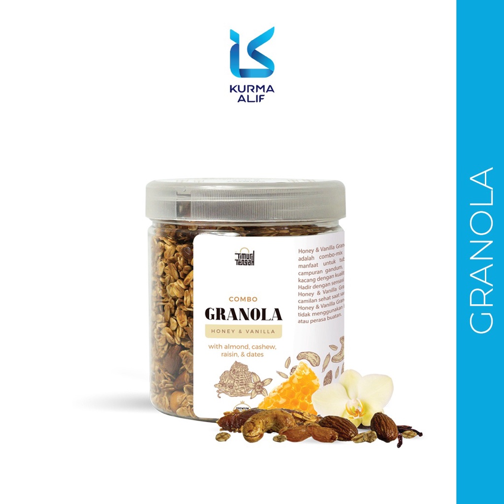 Granola Series Timur Tengah - Makanan Sereal Sehat Rendah Kalori Cemilan Asupan Diet