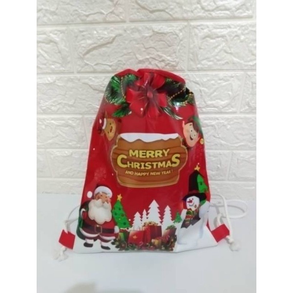 

tas souvenir natal model ransel serut custom nama gereja