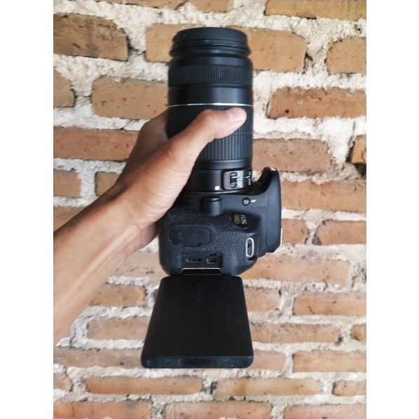 canon eos 700D lensa tele 55-250 mm