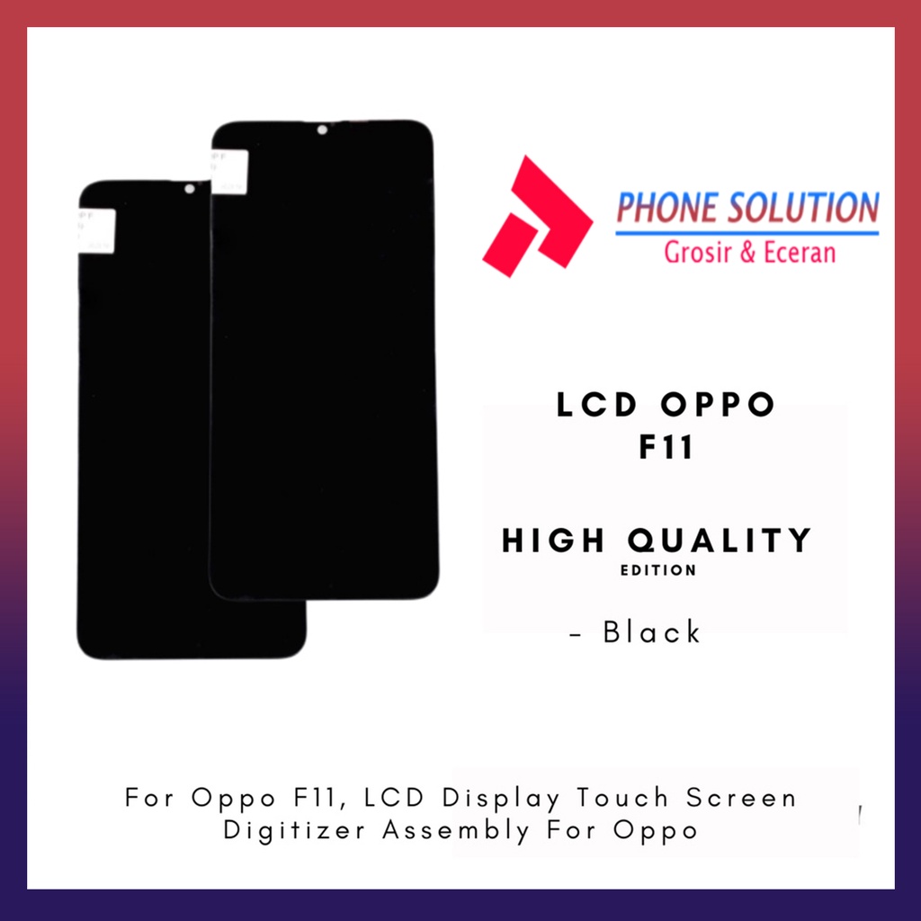LCD Oppo F11 Fullset Touchscreen Original 100% // Supplier LCD Oppo - Garansi 1 Bulan