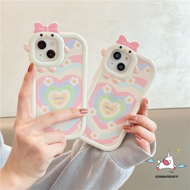 Soft Case Desain Pita 3D Untuk iPhone 11 7 8 6 6s 14 Plus 13 12 11 14 Pro Max XR 7Plus X XS Max SE 2020 11Pro Max