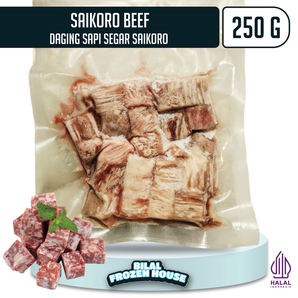 

Saikoro Beef Wagyu Cube - Saikoro 250gr - Saikoro 500gr - Saikoro 1kg