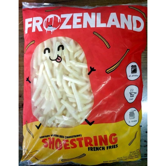 

FROZENLAND FRENCH FRIES KENTANG SHOESTRING
