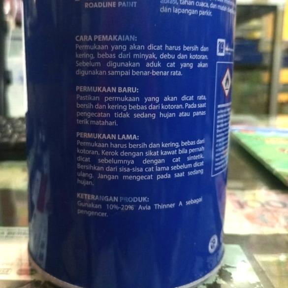 CAT KOLAM CAT JALAN AVIAN ROADLINE - Putih