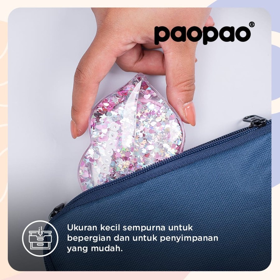 PAO PAO Lip Series Detangler Hair Brush