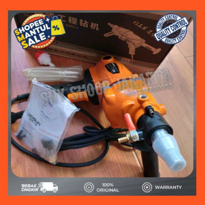 Mesin Bor Coring Beton dan Aspal 4" Inch BOSUN Korea Z1Z-110T