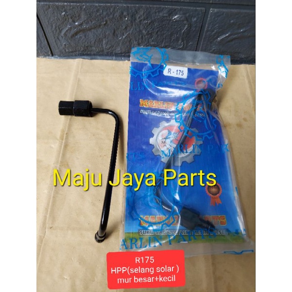 R175 pipa solar/HPP/selang tanki solar untuk mesin diesel Dongfeng 7pk mur besar+kecil