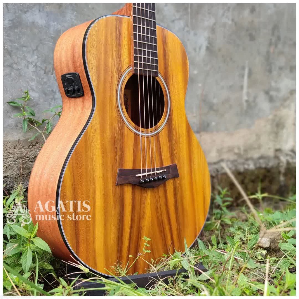 Cowboy GW3NSK Koa original Gitar akustik elektrik