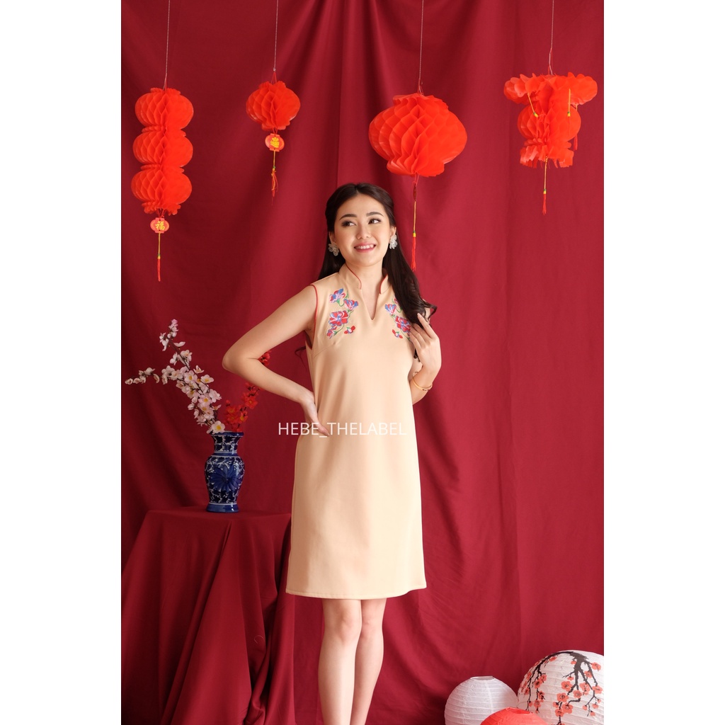 Louisa Cheongsam Chinese New Year Dress Wanita