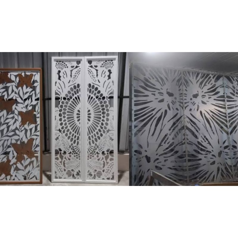 Pintu Besi Cutting Laser 2mm