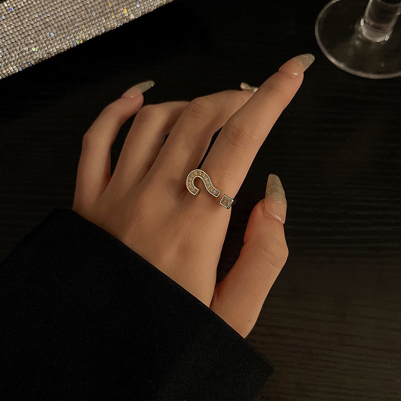 Cincin Jari Telunjuk Bahan Zirkon Untuk Wanita