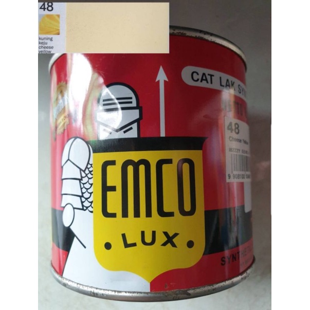 Cat emco no 48 warna kuning keju ½ kg
